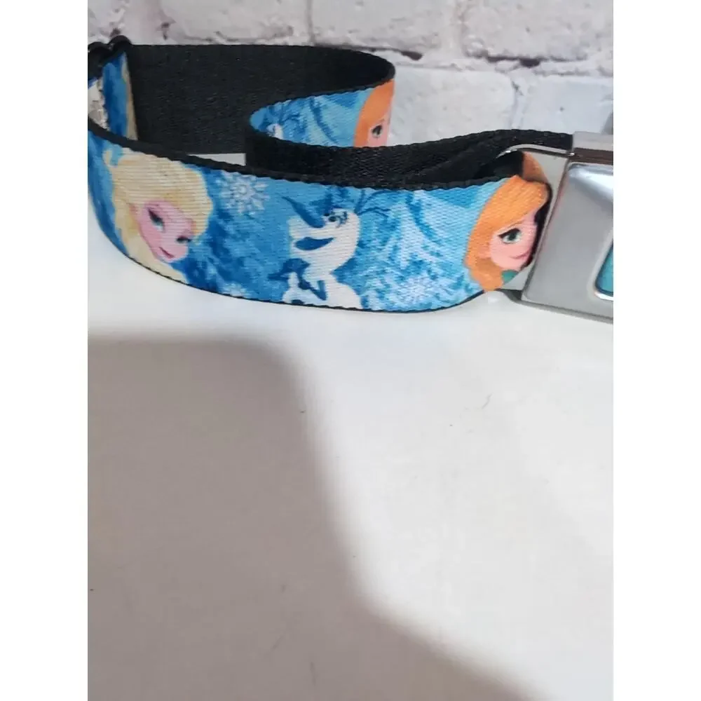 Buckle Down Frozen Unisex Buckle Belt Graphic Print 45